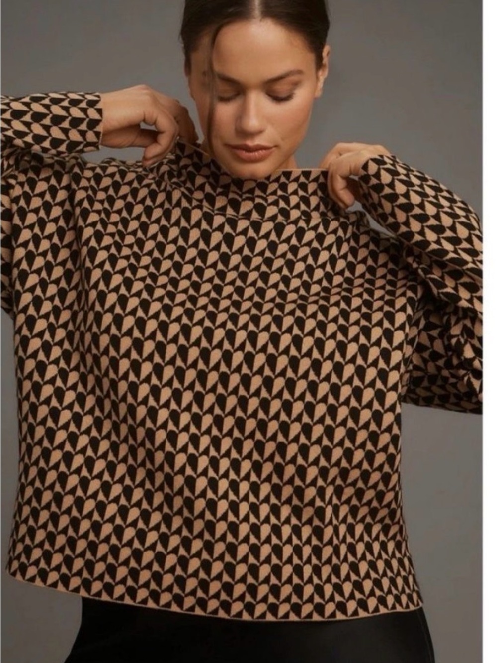 Maeve The Cary’s Mock Neck Sweater